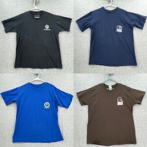 TShirts Mens Extra Large 4 PC Lot Cotton Tee Short Sleeve Hunting Shooting Tee